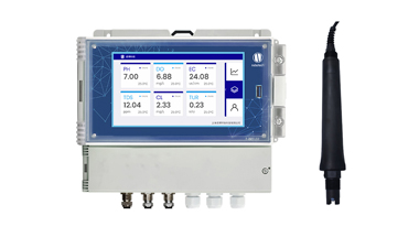 南宁诺博 壁挂多通道ph水质分析仪 