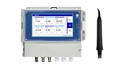 诺博科技壁挂多通道余氯检测仪