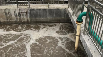 贵州某个污水处理厂水质监测