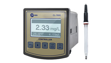 Online free chlorine meter in waste water