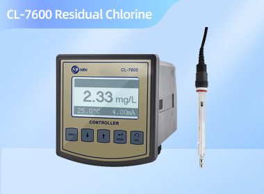 Online free chlorine meter in waste water