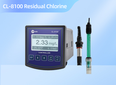 Online residual chlorine meter CL-8100